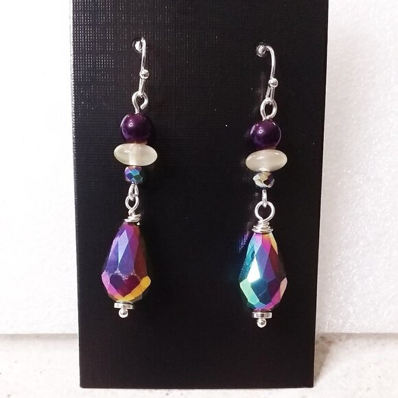 🍂🍁🍃 3/$25!!!  Sparkling & Shimmering Dangle Earrings ~ Festive Evening Wear - Picture 5 of 7